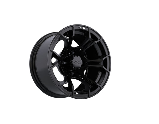 12" GTW Spyder Matte Black Wheel