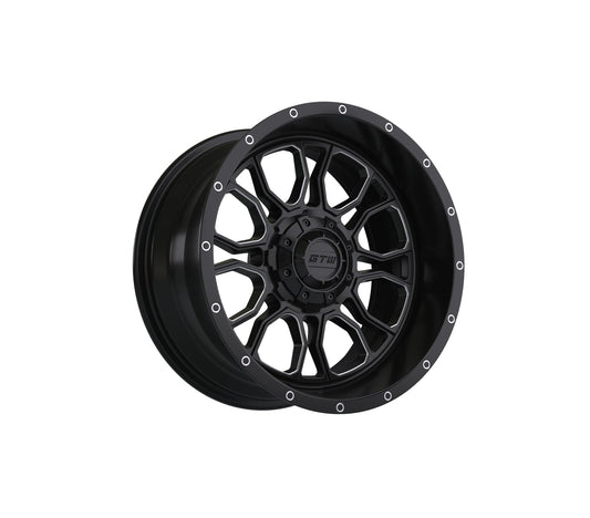 14" GTW Volt Black & Machined Wheel