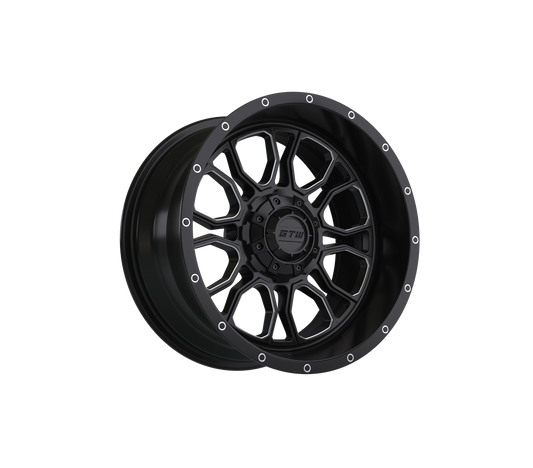 14” GTW Volt Black & Machined Wheel