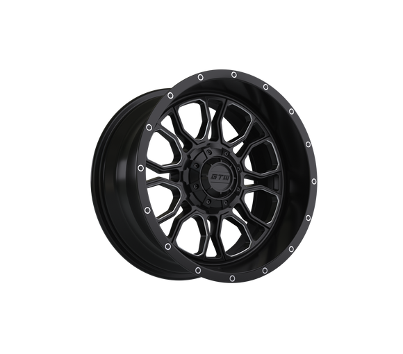 14” GTW Volt Black & Machined Wheel