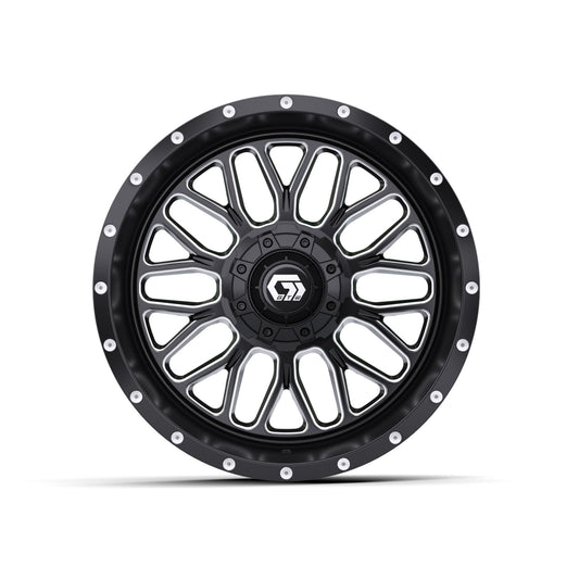 14" GTW Helix Black & Machined Wheel