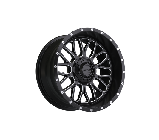 14” GTW Helix Black & Machined Wheel