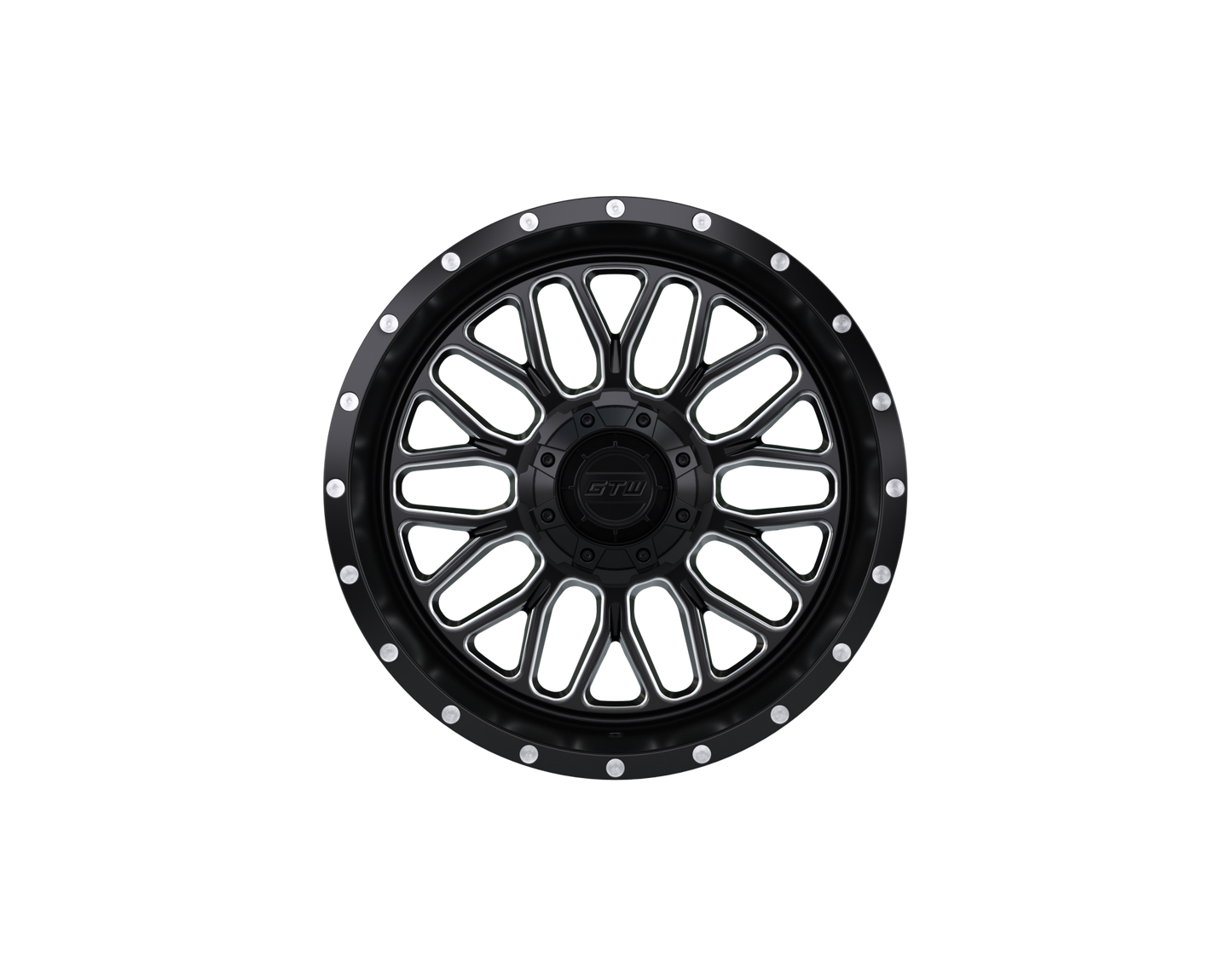 14” GTW Helix Black & Machined Wheel
