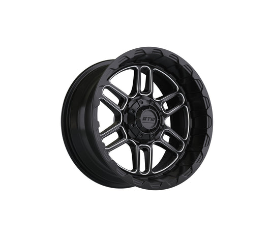 14” GTW Titan Black & Machined Wheel