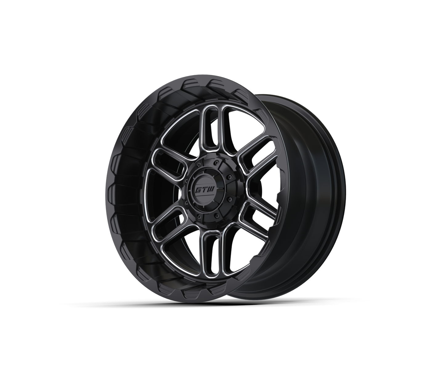 14” GTW Titan Black & Machined Wheel