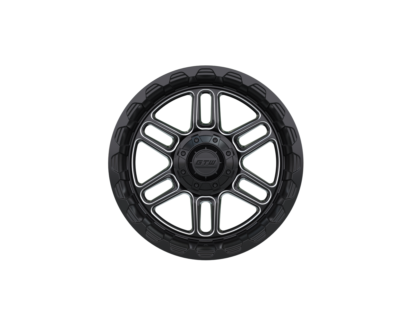 14” GTW Titan Black & Machined Wheel