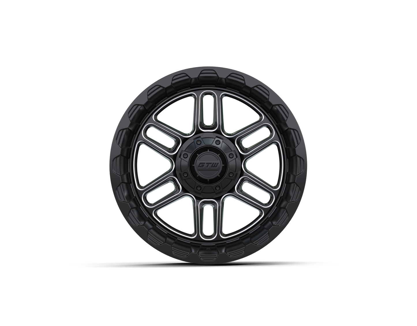 14” GTW Titan Black & Machined Wheel