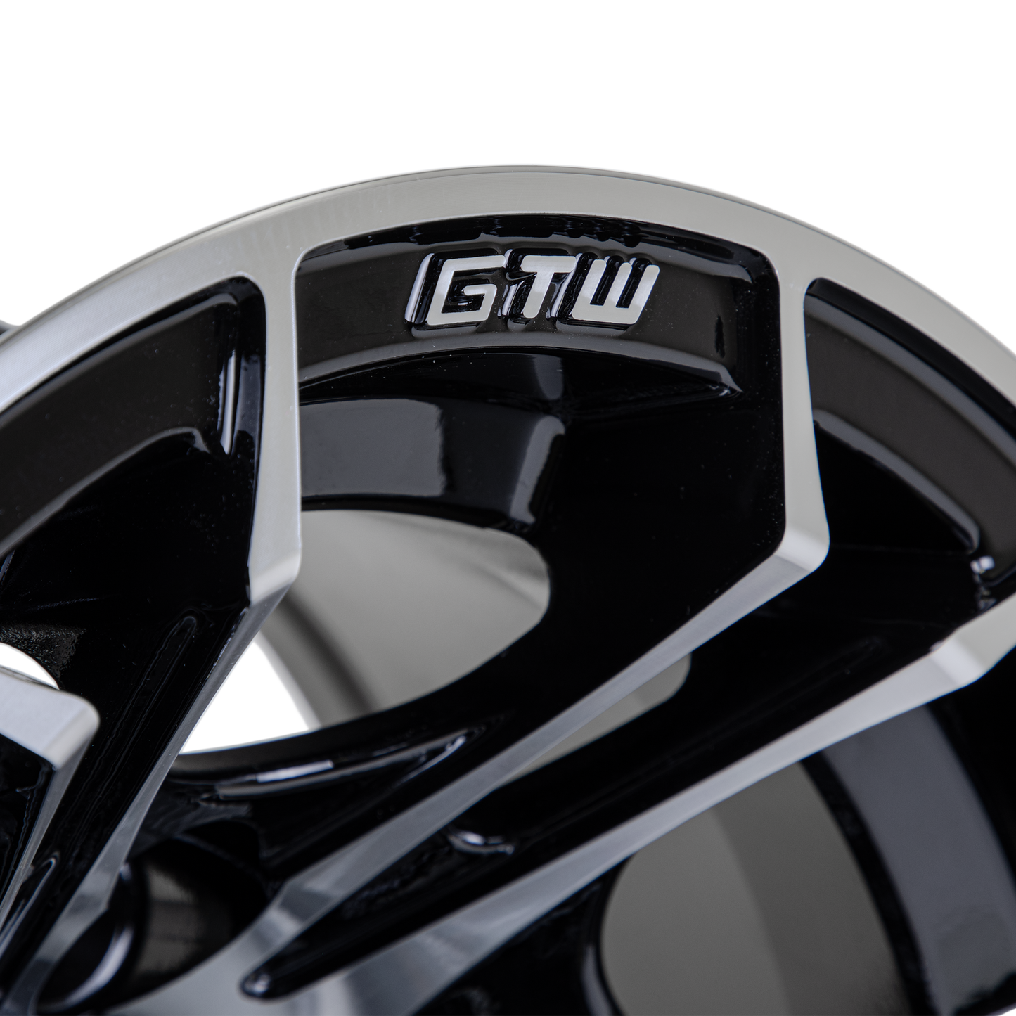 GTW Spyder Machined/Black 10 Inch Wheel