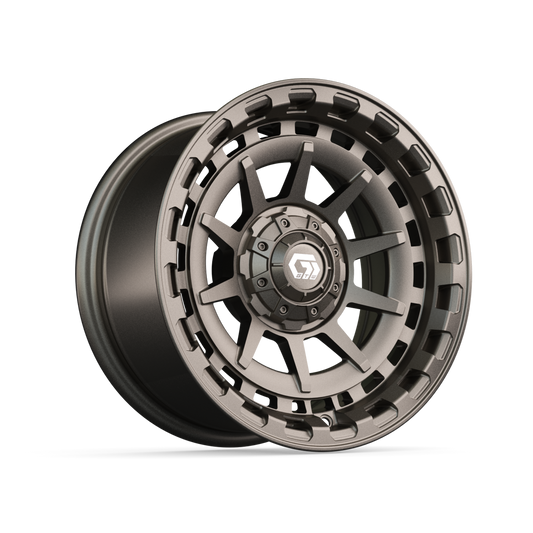 14" GTW Barricade Satin Bronze Wheel