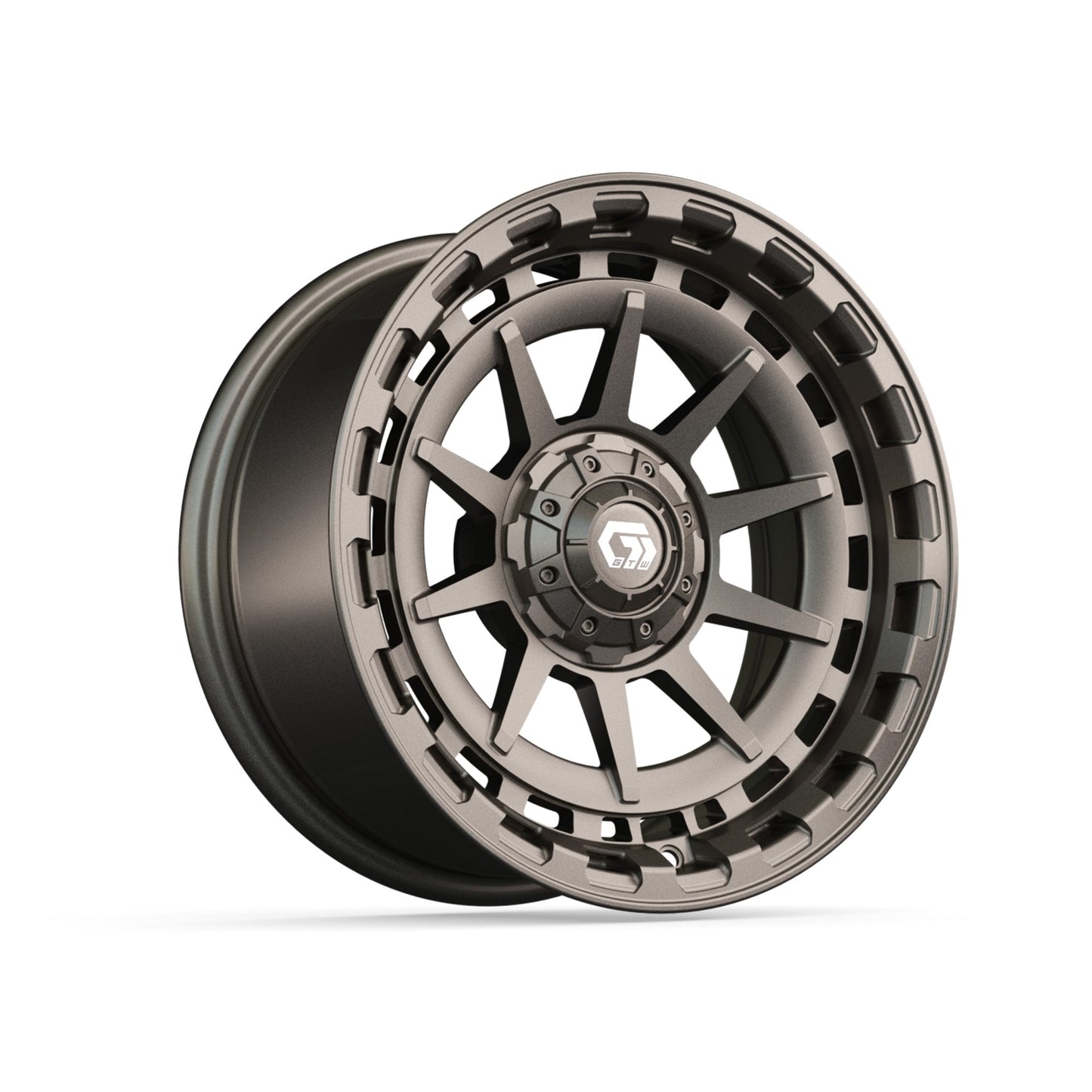 15" GTW Barricade Satin Bronze Wheel