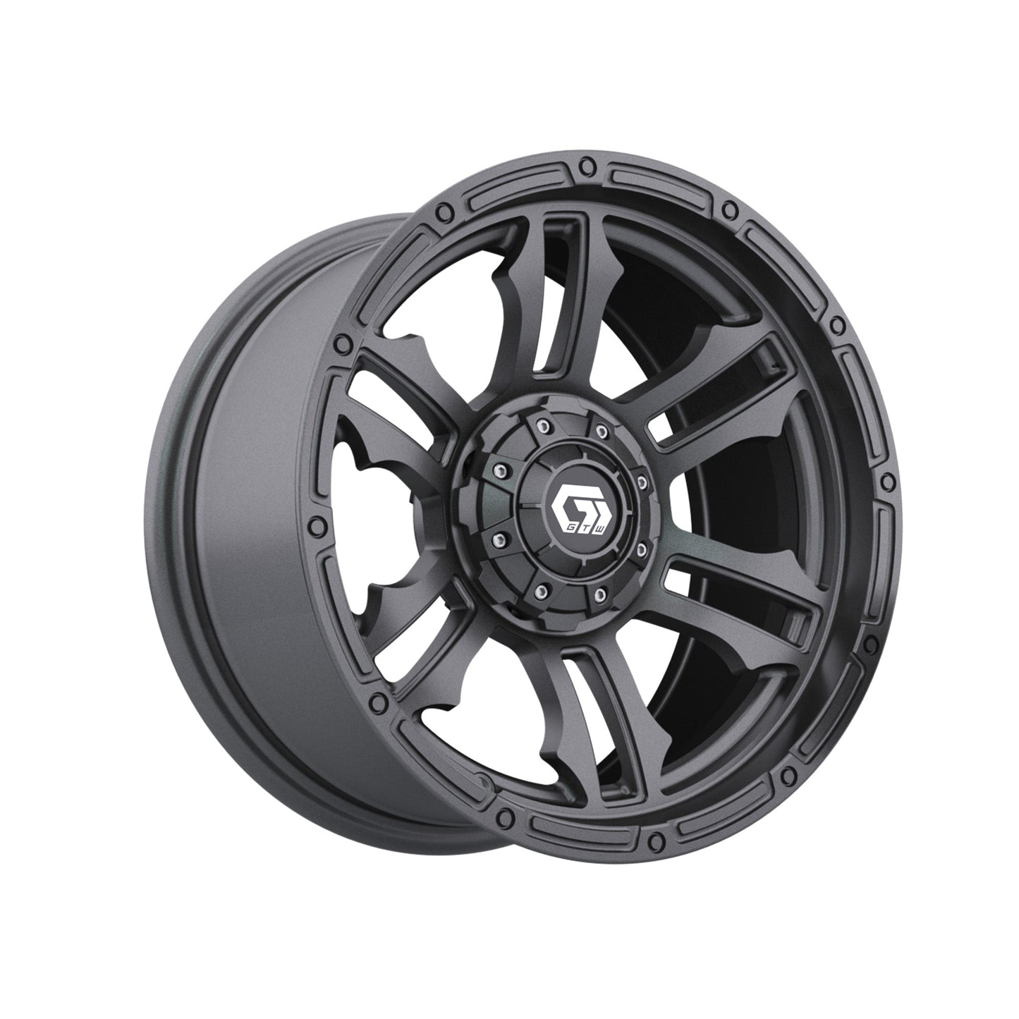 14" GTW Shogun Gloss Gunmetal Wheel