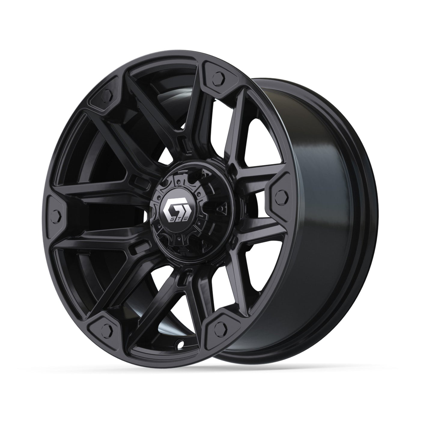 14"GTW Graffiti Gloss Black Wheel