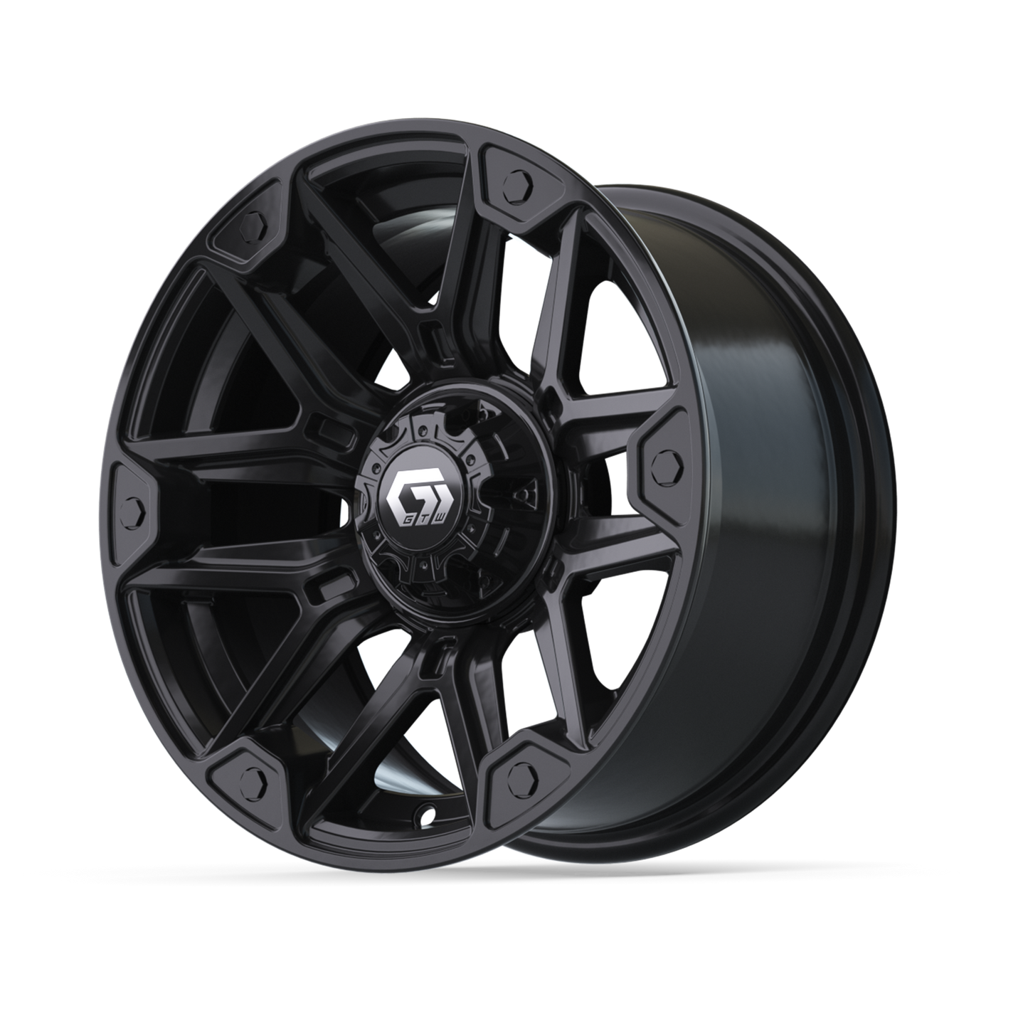 14"GTW Graffiti Gloss Black Wheel