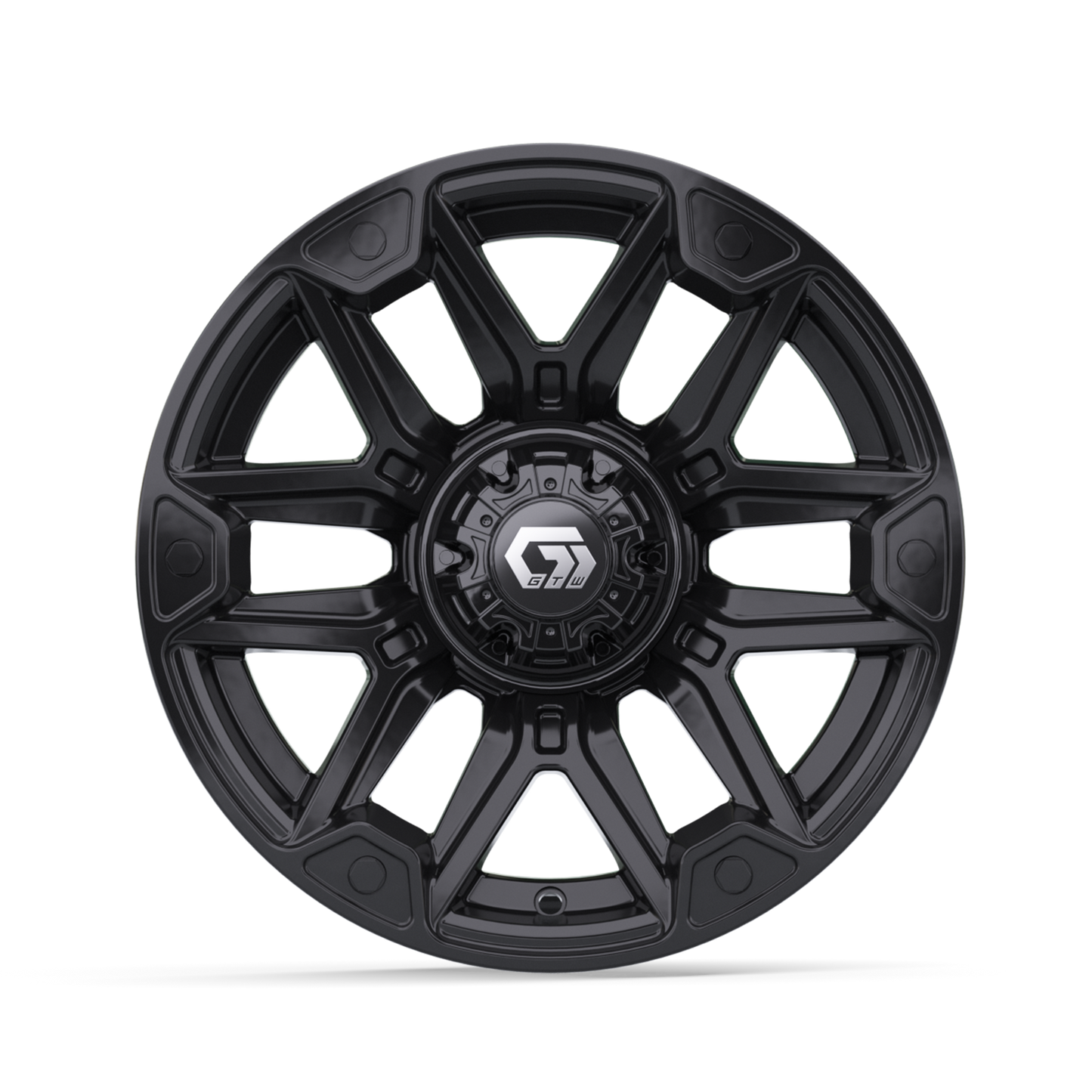 14"GTW Graffiti Gloss Black Wheel