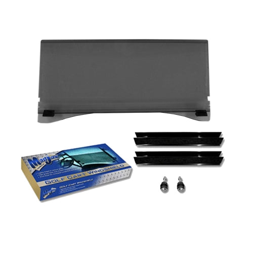 EZGO TXT MadJax Tinted Folding Windshield | 3/16" Acrylic | 1994.5–2013 | 3/4" Struts