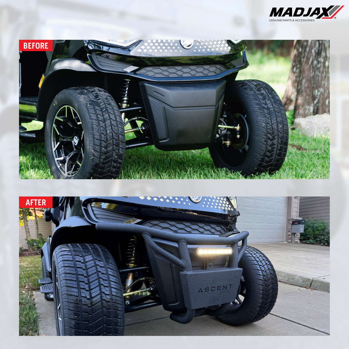 MadJax® Ascent Brush Guard with LED Light
