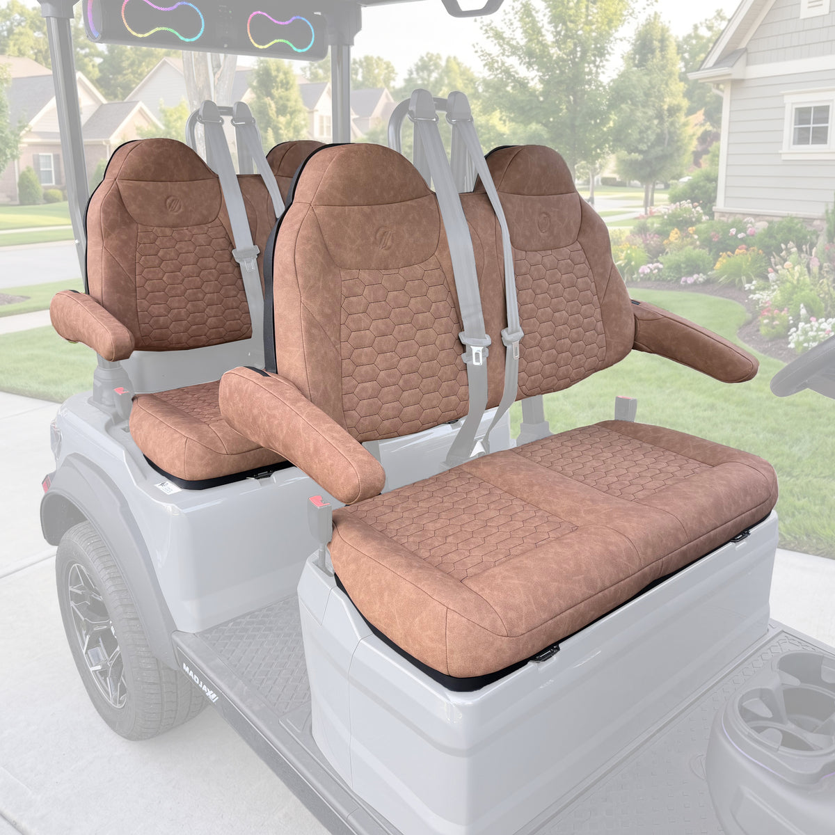 MadJax® Ascent Brown Seat Cushion Set