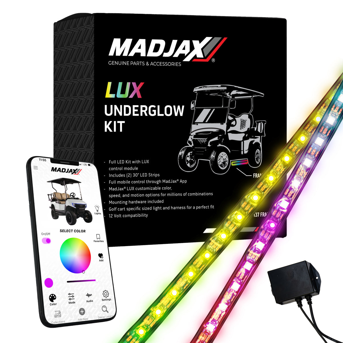 MadJax® Universal LUX Underglow Frame Kit