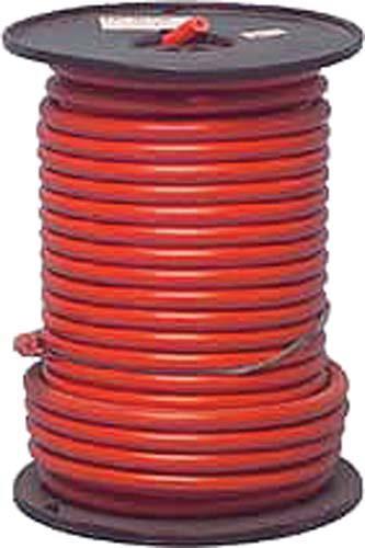 100ft 4-Gauge Cable - Red For Golf Carts