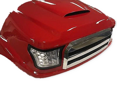 Red Alpha Cowl Only Front Cowl for Club Car Precedent