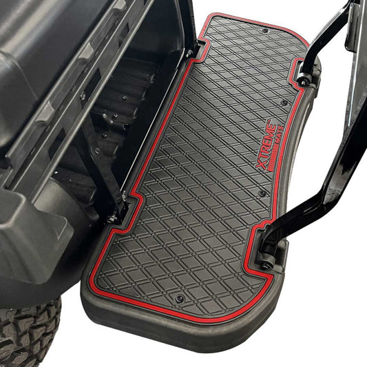 Xtreme Mats PRO Series Rear Seat Floor Mat | MadJax Genesis 250/300 – Black/Red
