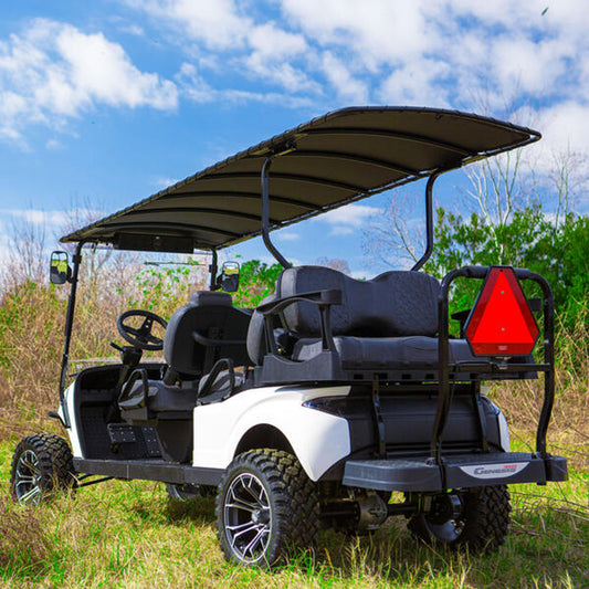 120 inch RedDot Topsail Bimini Style Golf Cart Top In Stock Now Shipping