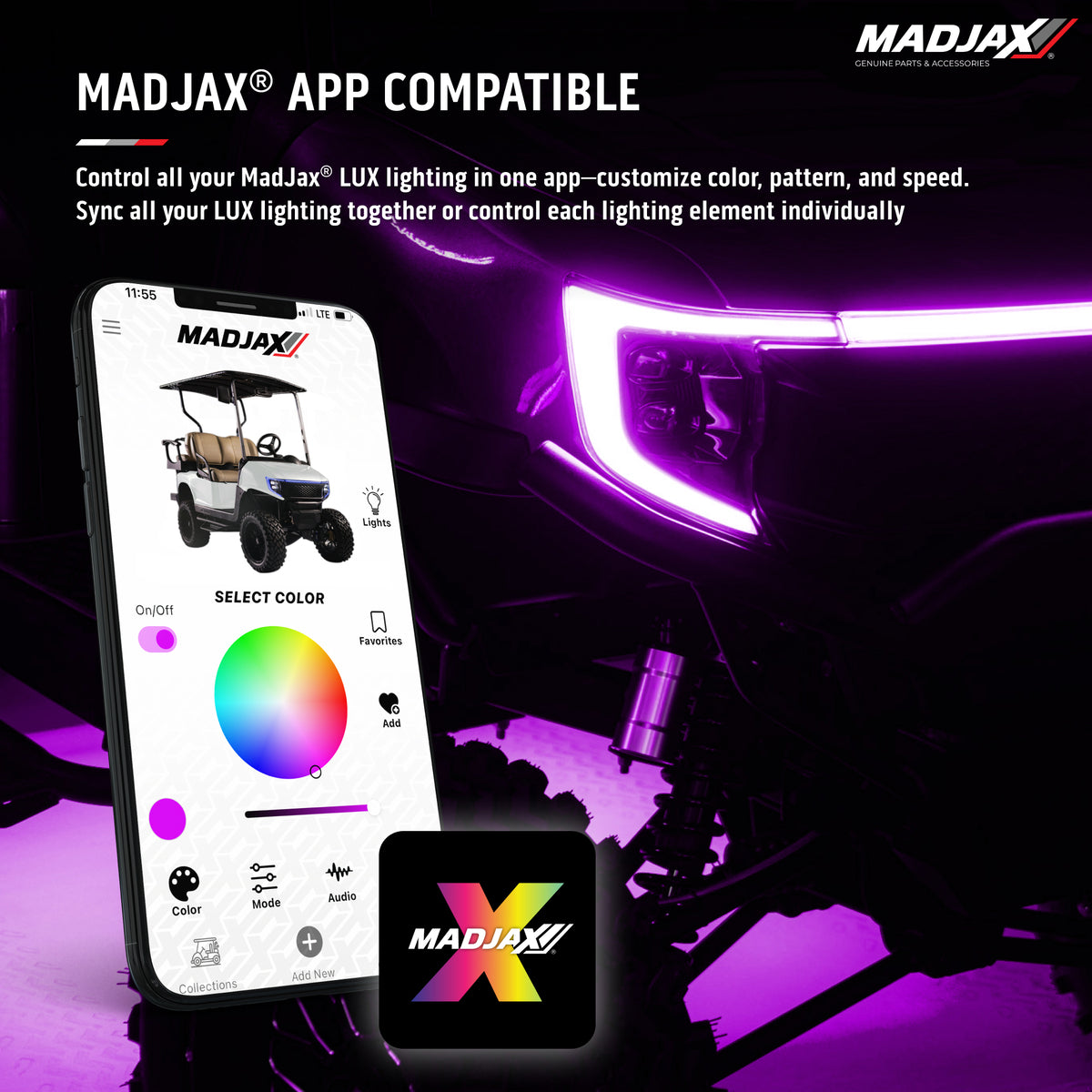 MadJax® Universal LUX Underglow Expansion Kit