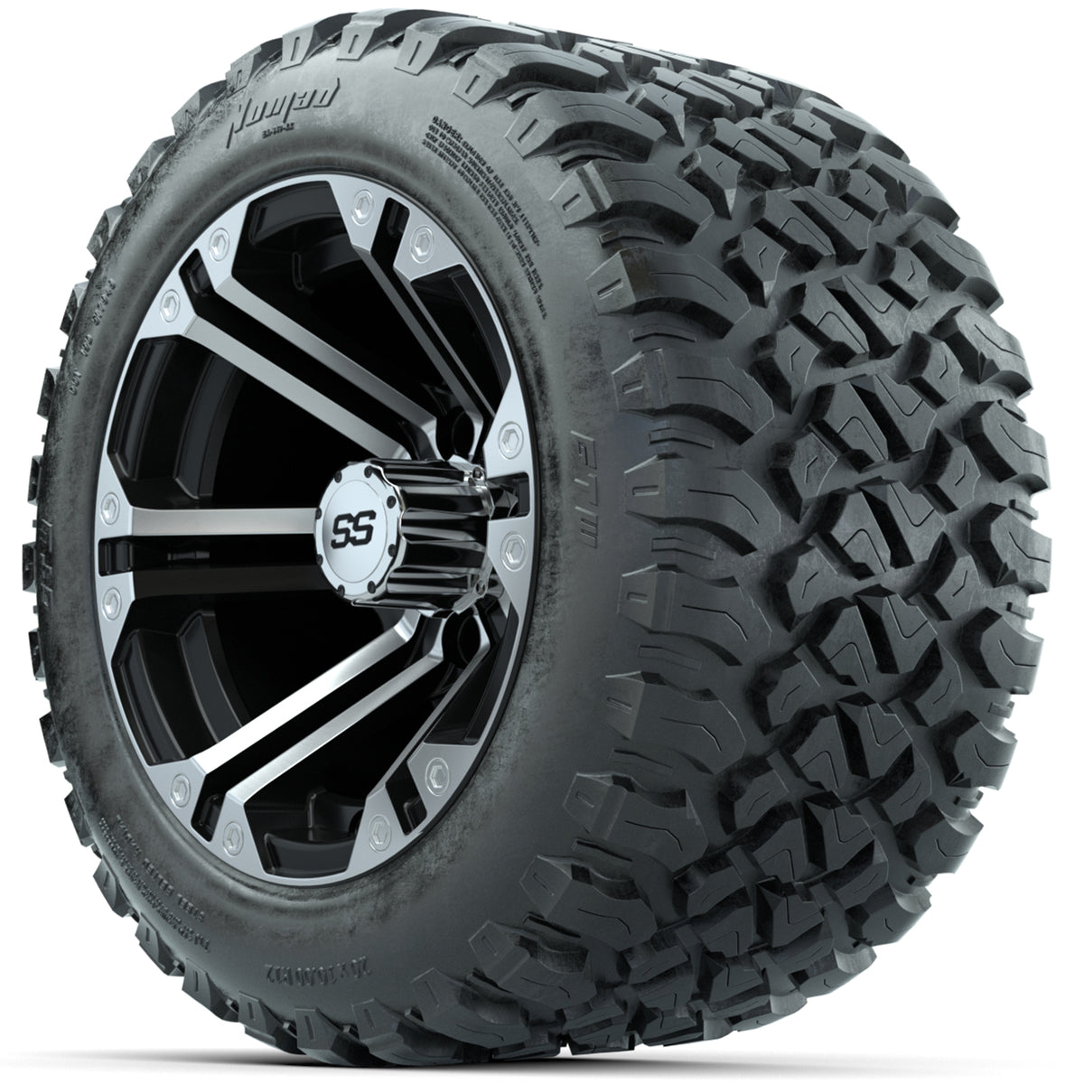 Set of (4) 12" GTW Specter Wheels with 20x10-R12 GTW Nomad All-Terrain Tires