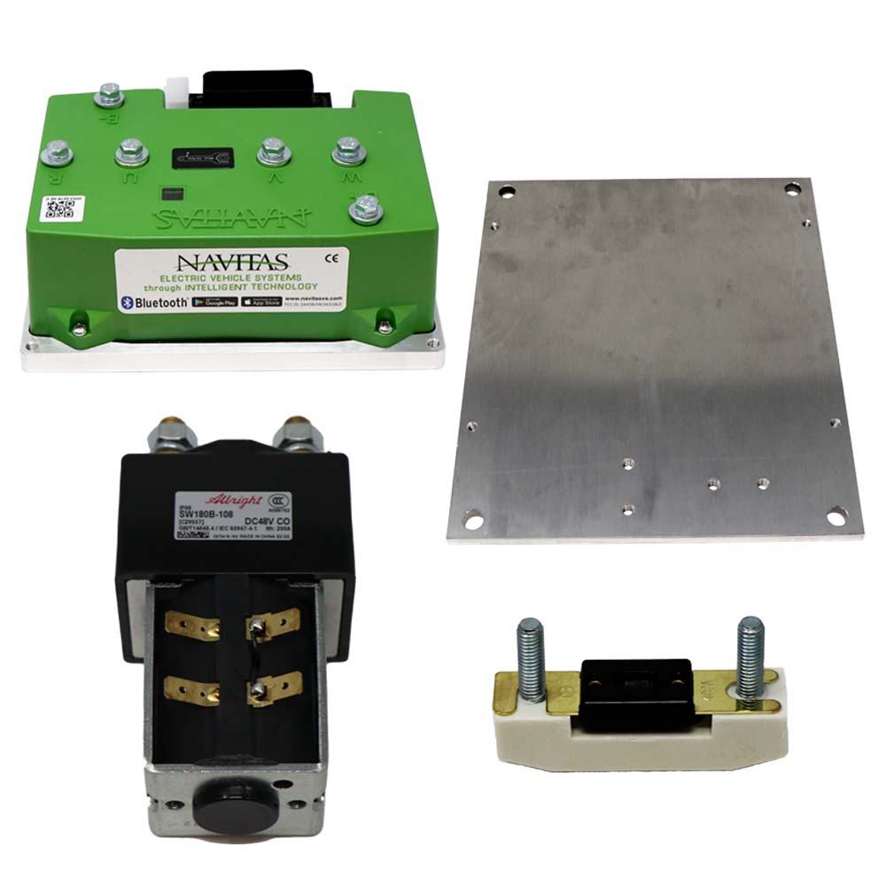 Navitas Dual Motor 4WD AC Conversion Kit for Bad Boy Buggie – 2x 600A Controllers + 2x 4KW Motors