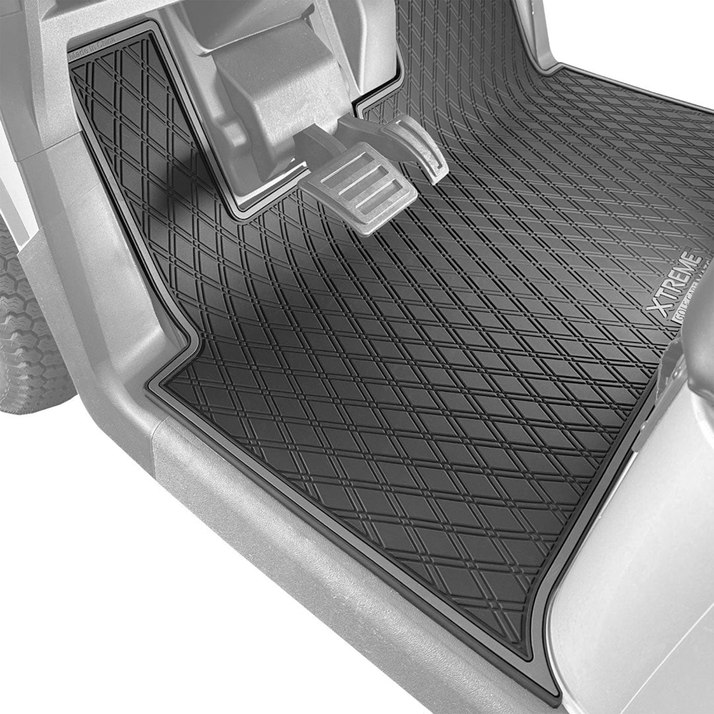 Xtreme Floor Mats for EZGO RXV 2024-Up - Black/Gray