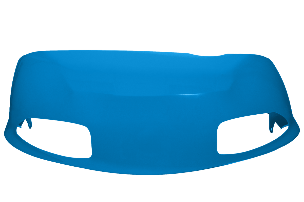 EZGO RXV Capri Blue Front Cowl & Rear Body Kit (2008-2023)