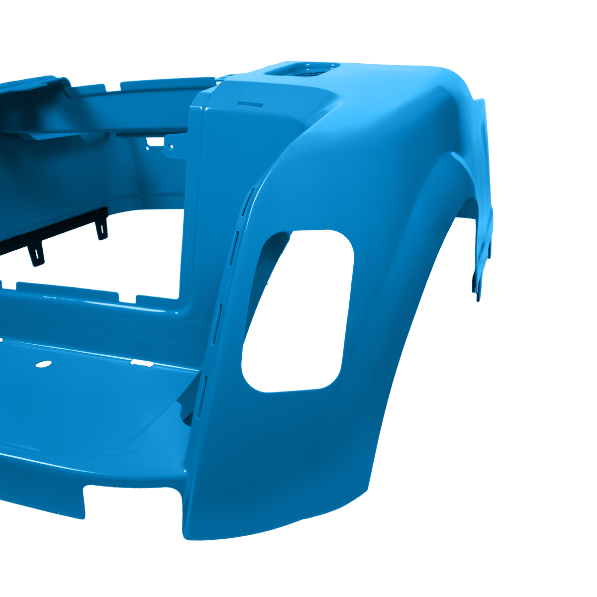 EZGO RXV Capri Blue Front Cowl & Rear Body Kit (2008-2023)