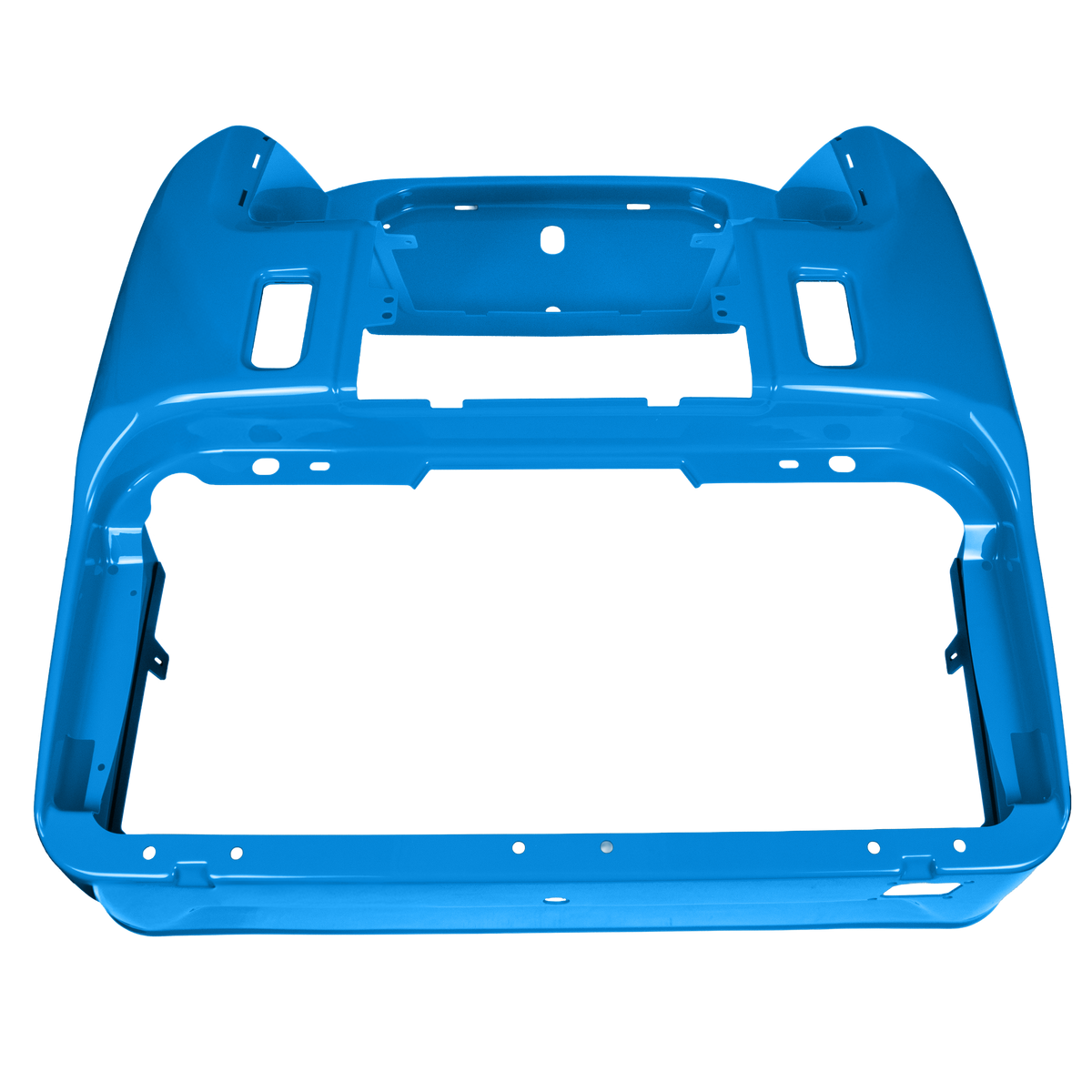 EZGO RXV Capri Blue Front Cowl & Rear Body Kit (2008-2023)