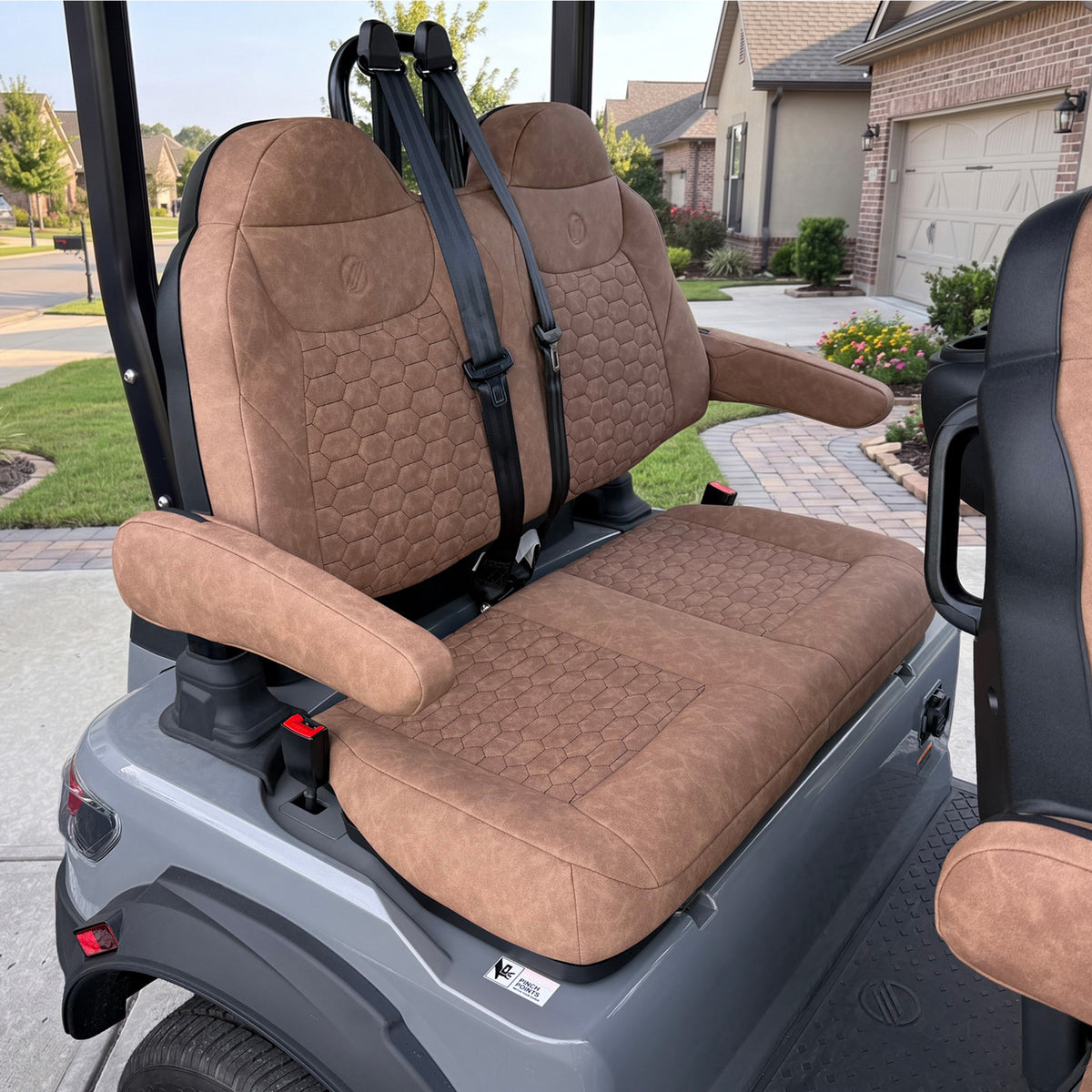MadJax® Ascent Brown Seat Cushion Set