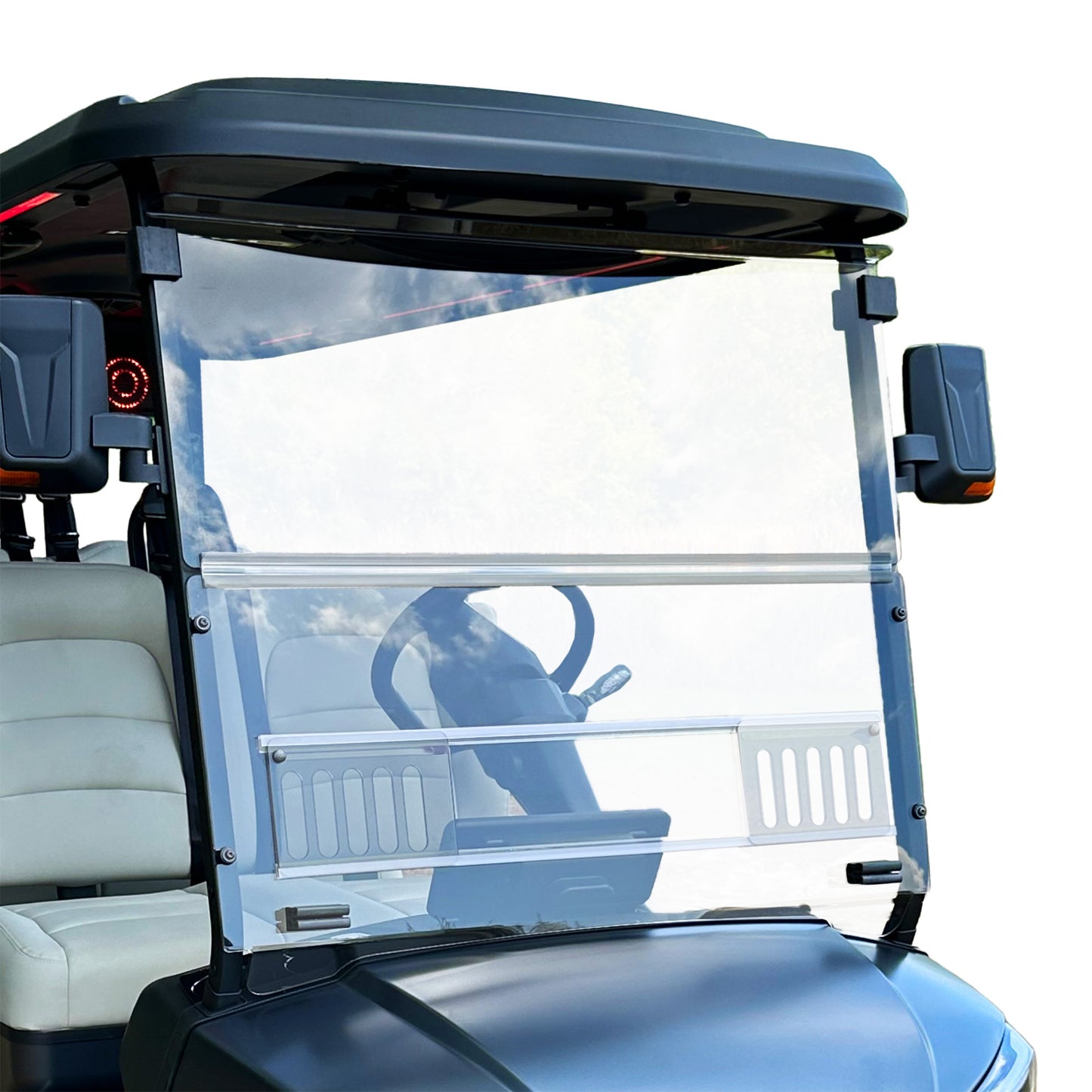 RedDot DACH Apollo Clear Vented Folding Windshield (2025+)
