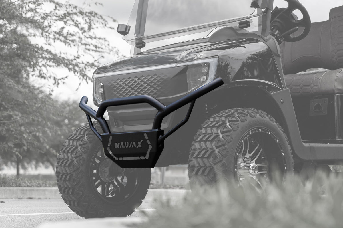 MadJaxÂ® Brush Guard for EZGO RXV (2008-2022) with APEX Body Kit