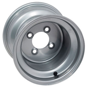 GTW 8" Silver Steel Golf Cart Wheel – Centered (8x7)
