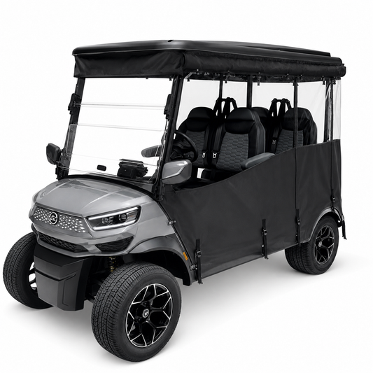 RedDot Chameleon 3-Sided Black Enclosure – Madjax Ascent 4-Passenger (Track Style)