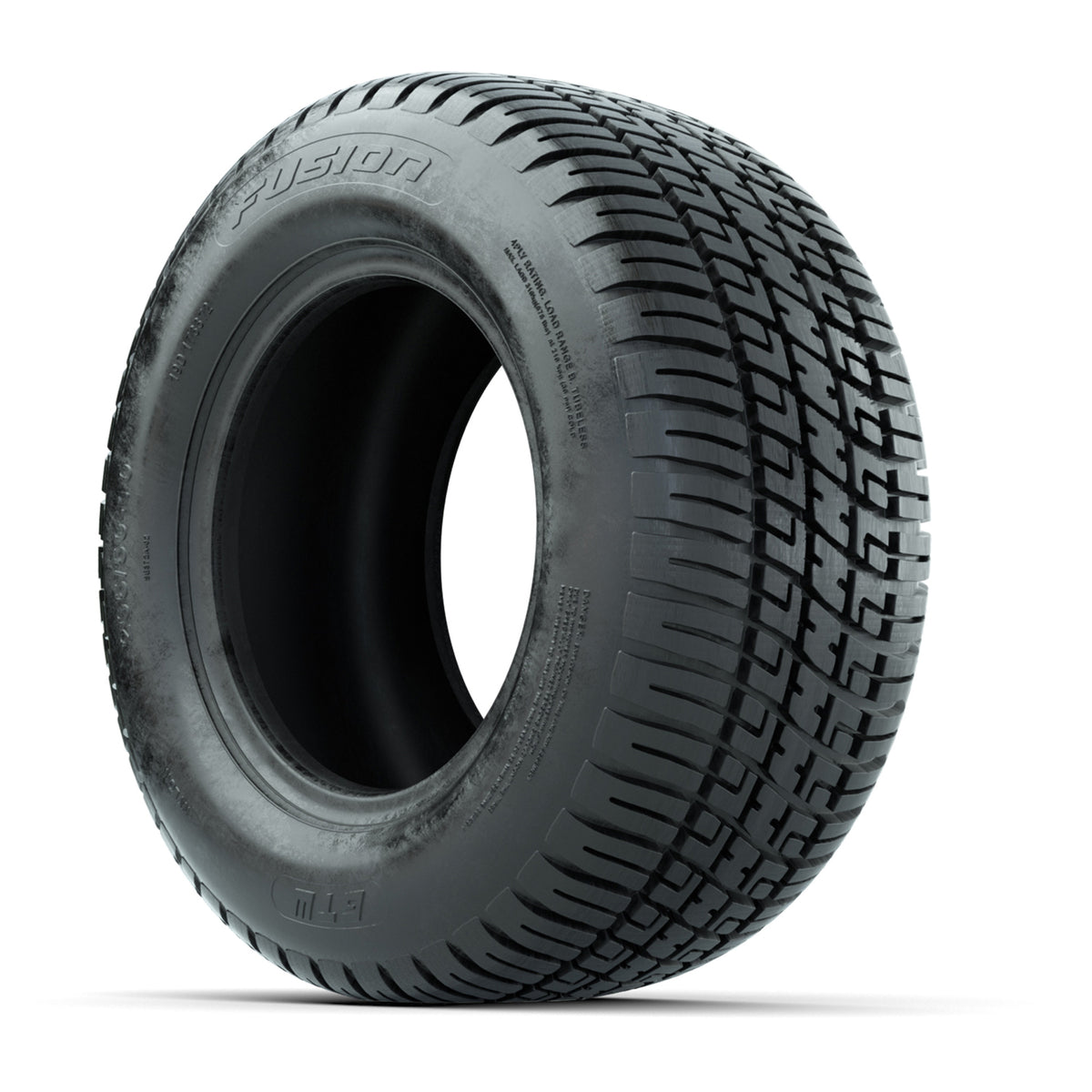 GTW Fusion 205/50-10 Street Golf Cart Tire 4-Ply (Single)