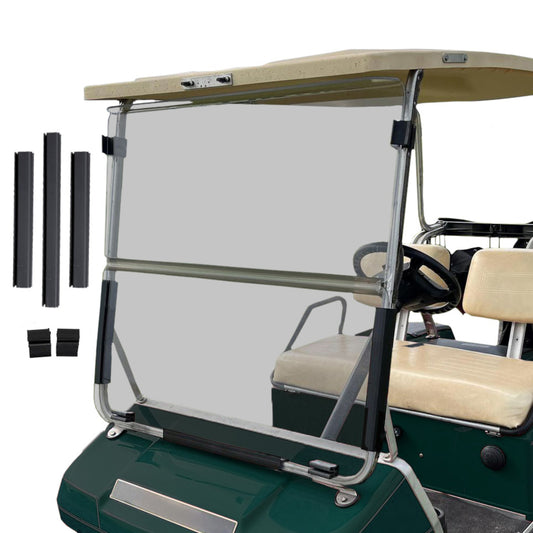 Tinted Club Car DS Impact-Resistant Folding Windshield (Years 1982-1999)