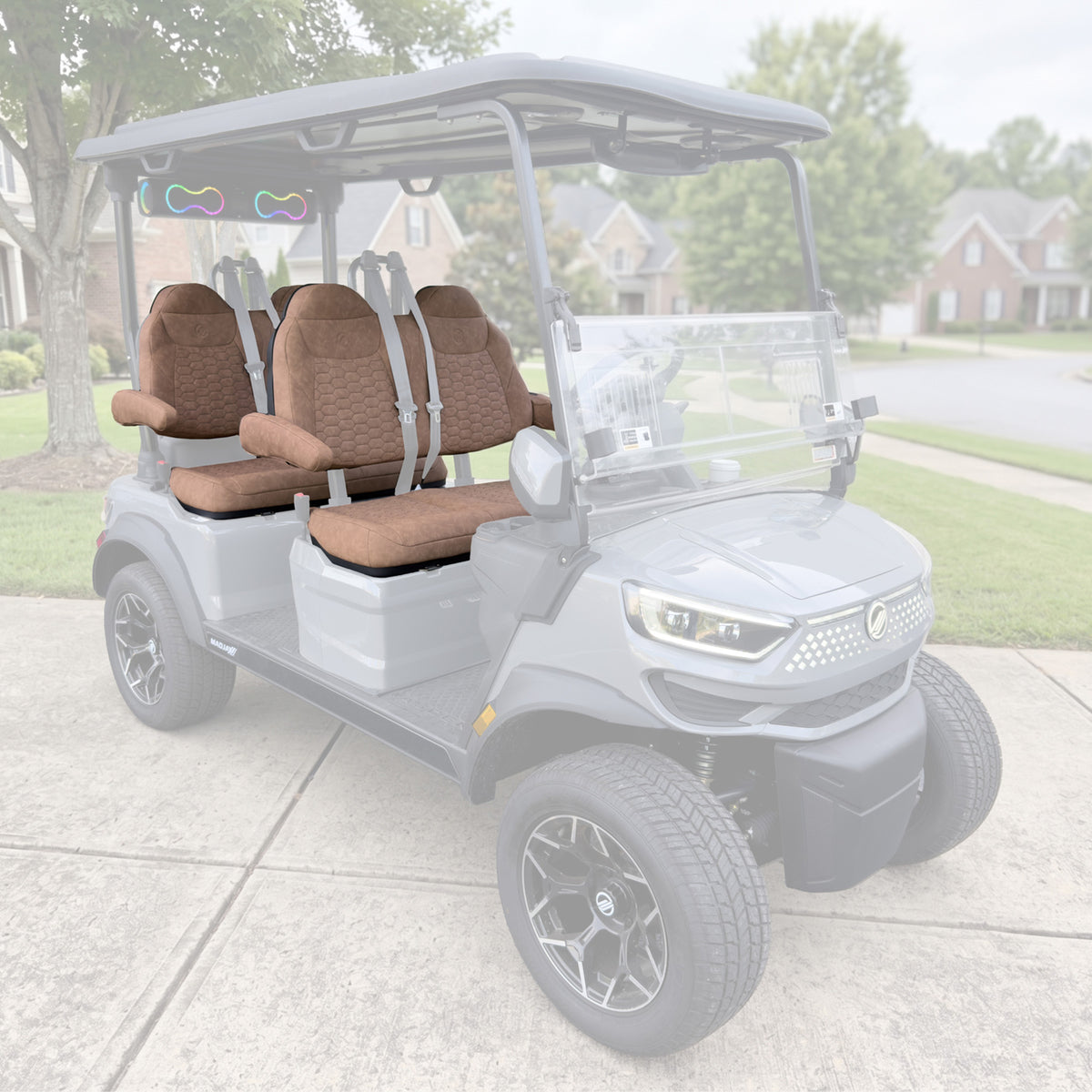 MadJax® Ascent Brown Seat Cushion Set