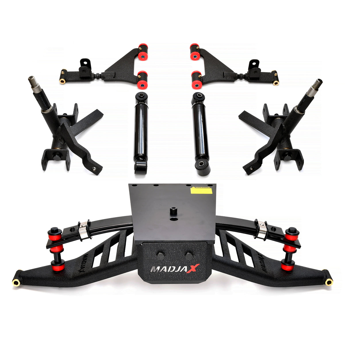 MadJax 4” King Bolt Lift Kit for EZGO RXV Electric (2013.5-2022.5)