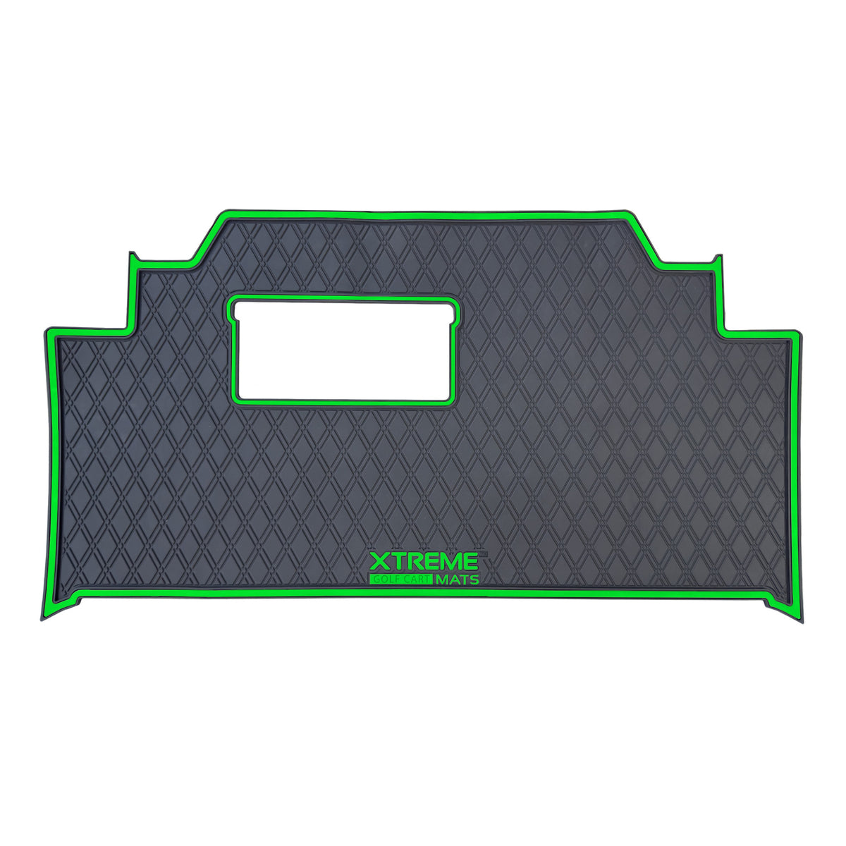 Xtreme Mats Club Car Onward & Tempo Floor Mat | Full Coverage Black & Green | 2026-Up