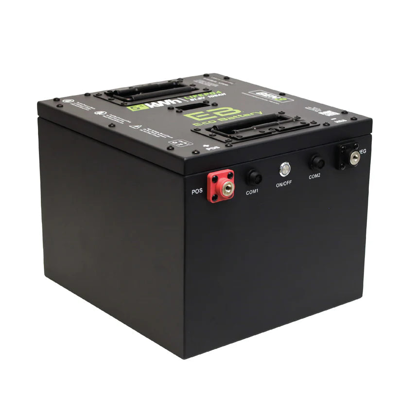 51V 105Ah LiFePO4 Lithium Battery for 48V Golf Carts | Eco Battery | Lifetime Warranty