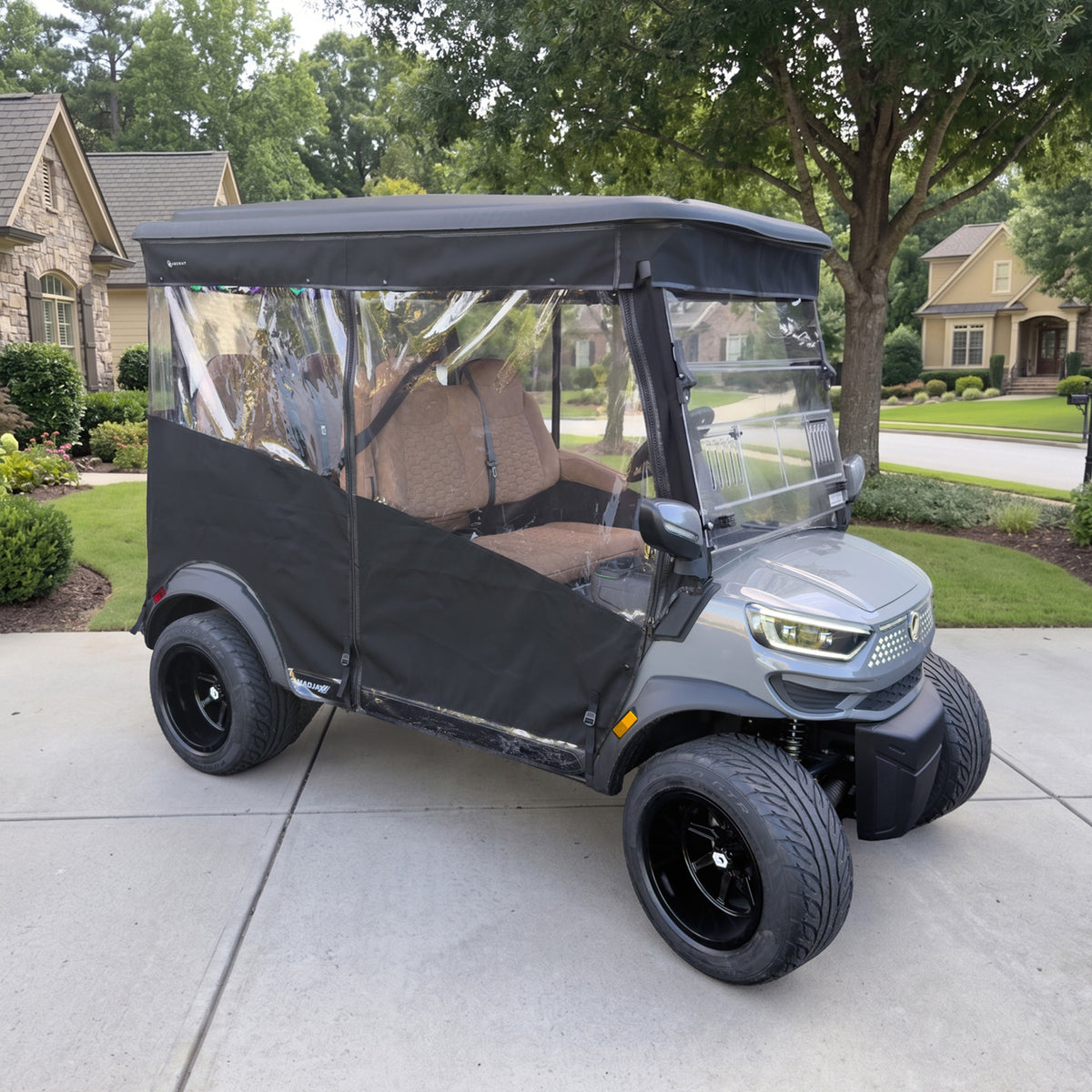 RedDot Chameleon 3-Sided Black Enclosure – Madjax Ascent 4-Passenger (Track Style)