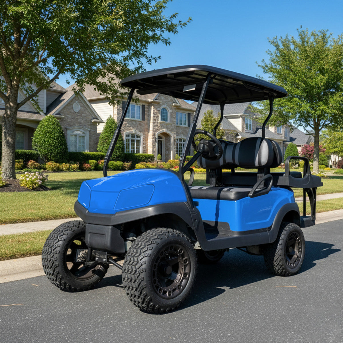 Club Car Tempo Capri Blue Body & Cowl Kit (Years 2018-Up