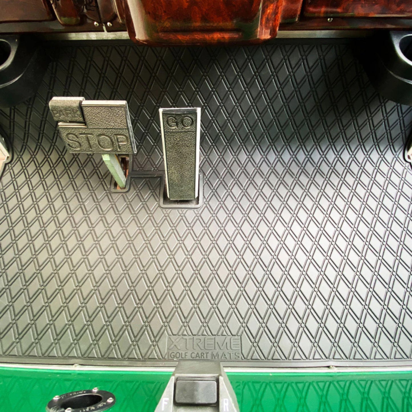Club Car DS Floor Mat - Xtreme Full Coverage | 1982-2013 Villager All Black