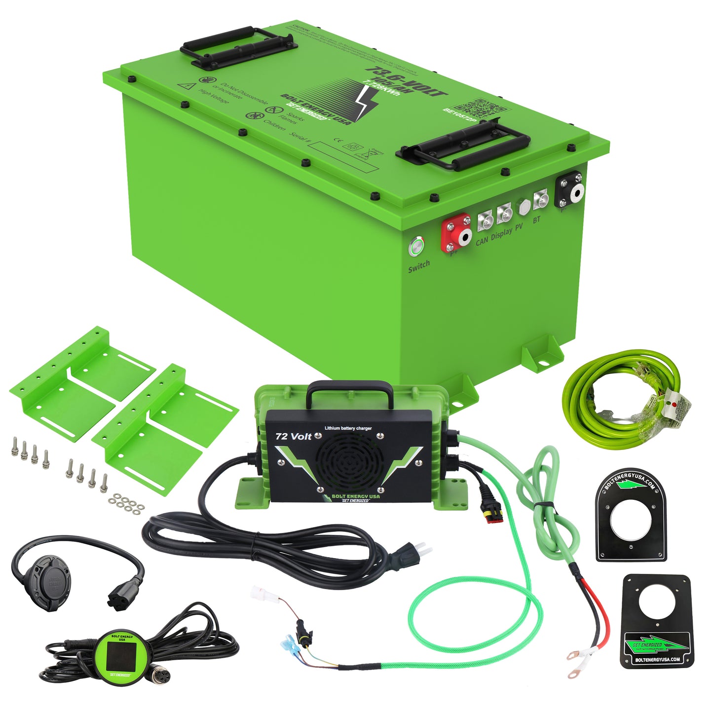 Icon i20-i40-i60 Bolt Lithium 74v 105ah Bundle 12 Year Warranty