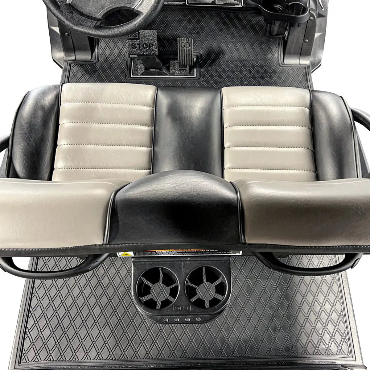 Xtreme Mats Club Car Onward Floor Mat | Full Coverage All Black | 2004-Up