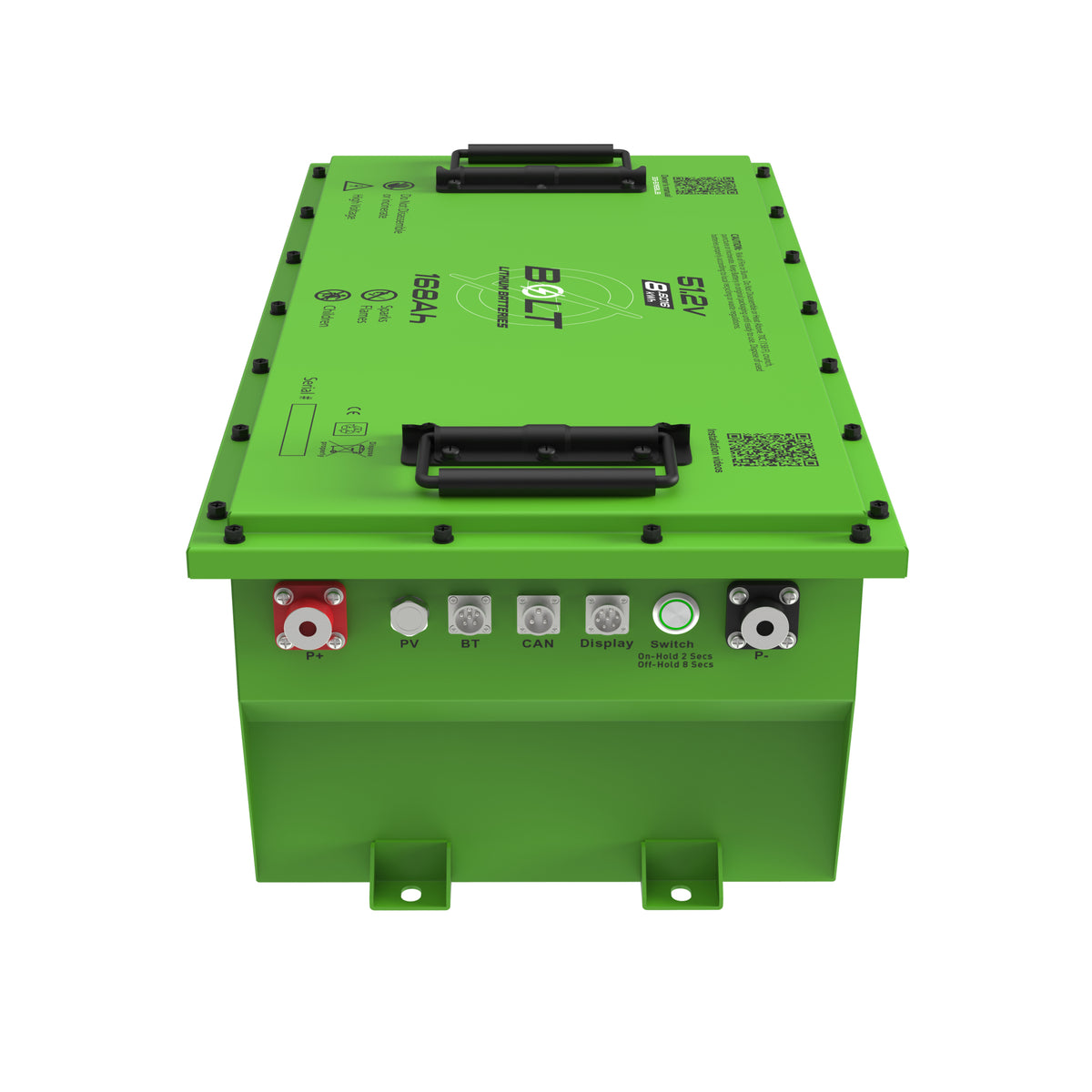 Bolt Energy Factory Sync 51.2V 168Ah Heated Lithium Battery Kit for Club Car